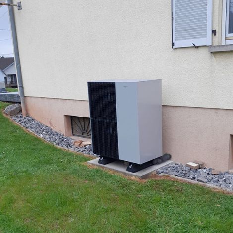 Installation de pompe à chaleur Viessmann par Alliance Energies 2