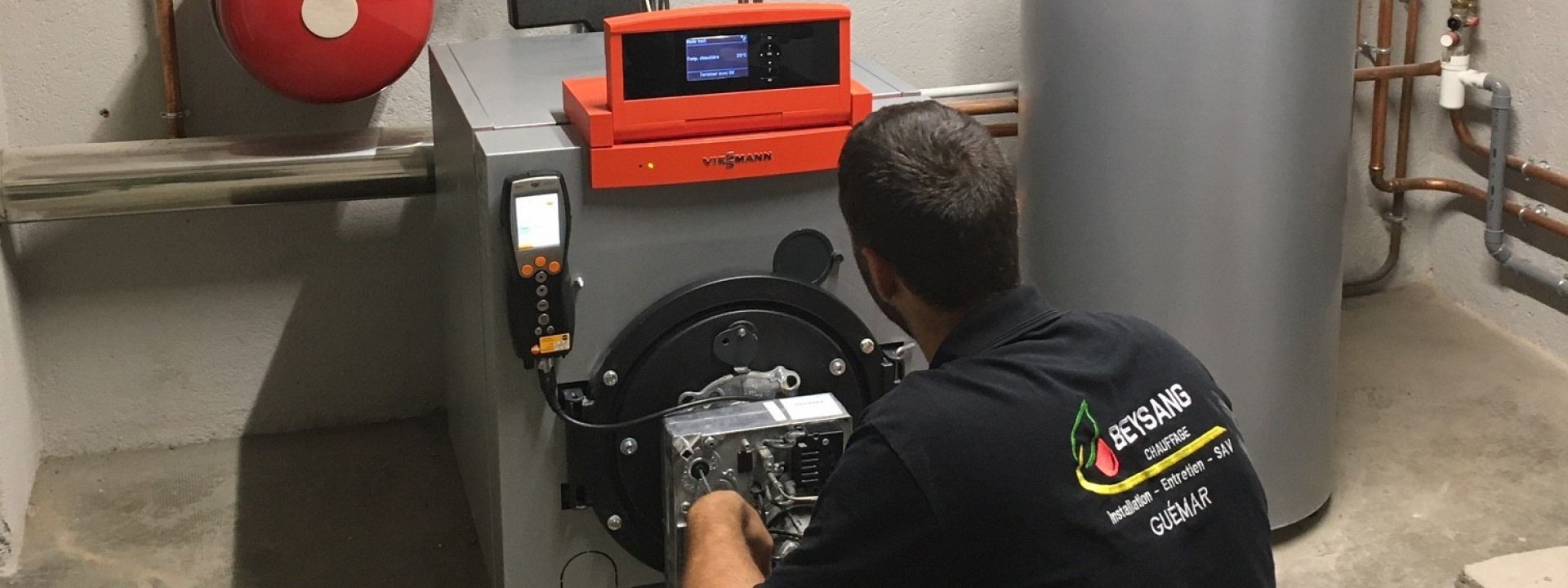 Installation, entretien et SAV de chaudières toutes énergies chez Beysang Guémar